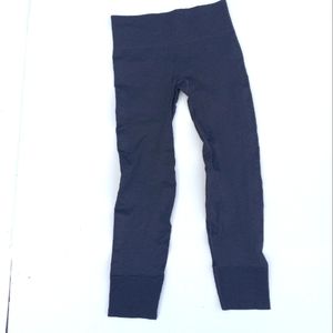 Lululemon gray flow& go textured ribbed thick compression leggings athle…